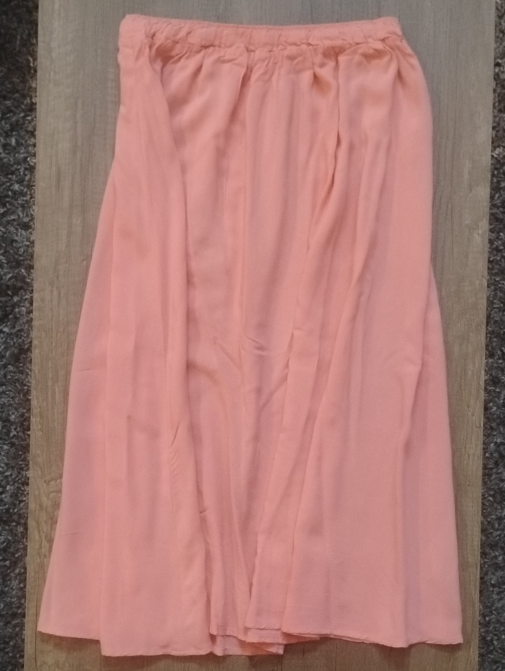 Hollister Peach Maxi Skirt